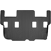 SMARTLINER Floor Mats 3rd Row Liner Compatible with 2007-2010 Ford Expedition