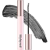 lilybyred Am9 to Pm9 Infinite Mascara | Korean Lengthening & Curling Mascara, Smudge-Proof, Waterproof, Long-Lasting, C-Curl Hold, Clump-Free, Defined Lashes, Dramatic Length, 0.24 oz. (01 Long Curl)