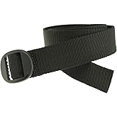 Thomas Bates Black Outdoor Web Nylon Belt | Backpacker