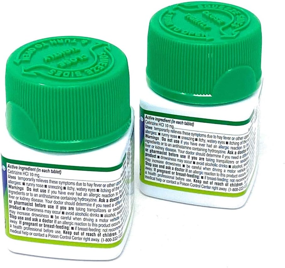 Product of Zyrtec Allergy 10mg Original Prescription Strength Tablets, 100 Ct. - Allergy [Bulk Savings]: Health & Personal Care