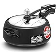 Hawkins Pressure Cooker Contura Hard Anodized Extra Thick Base for Induction, 3.5 L (Black)