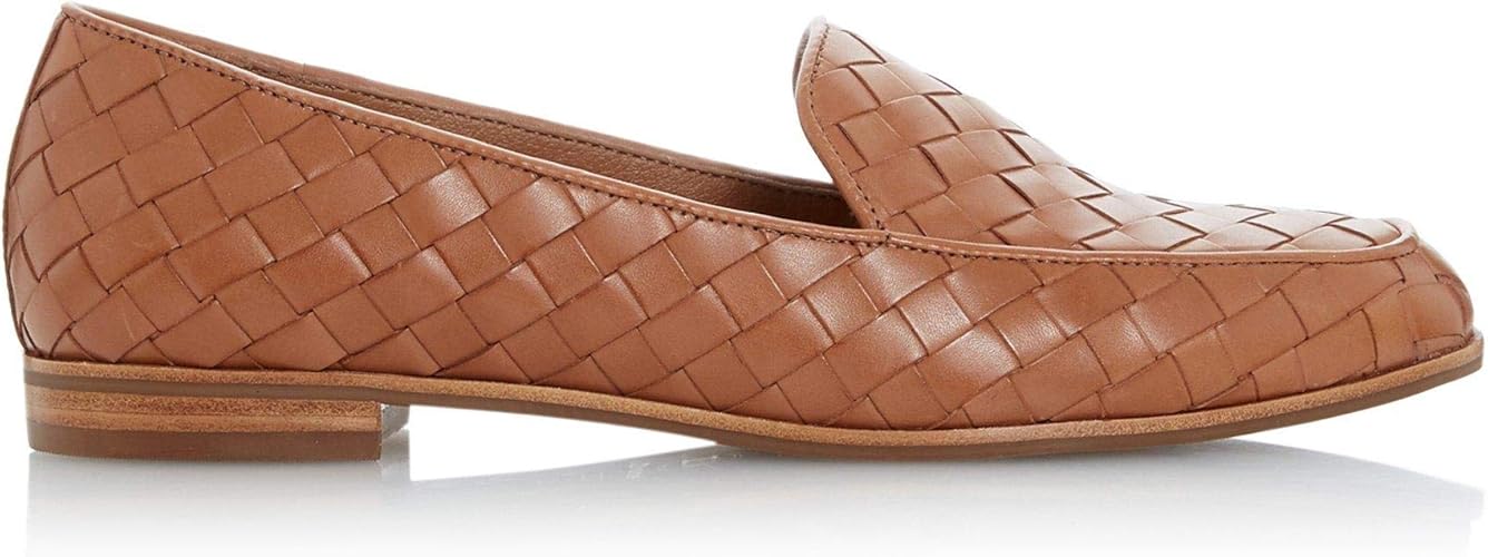 dune woven loafers