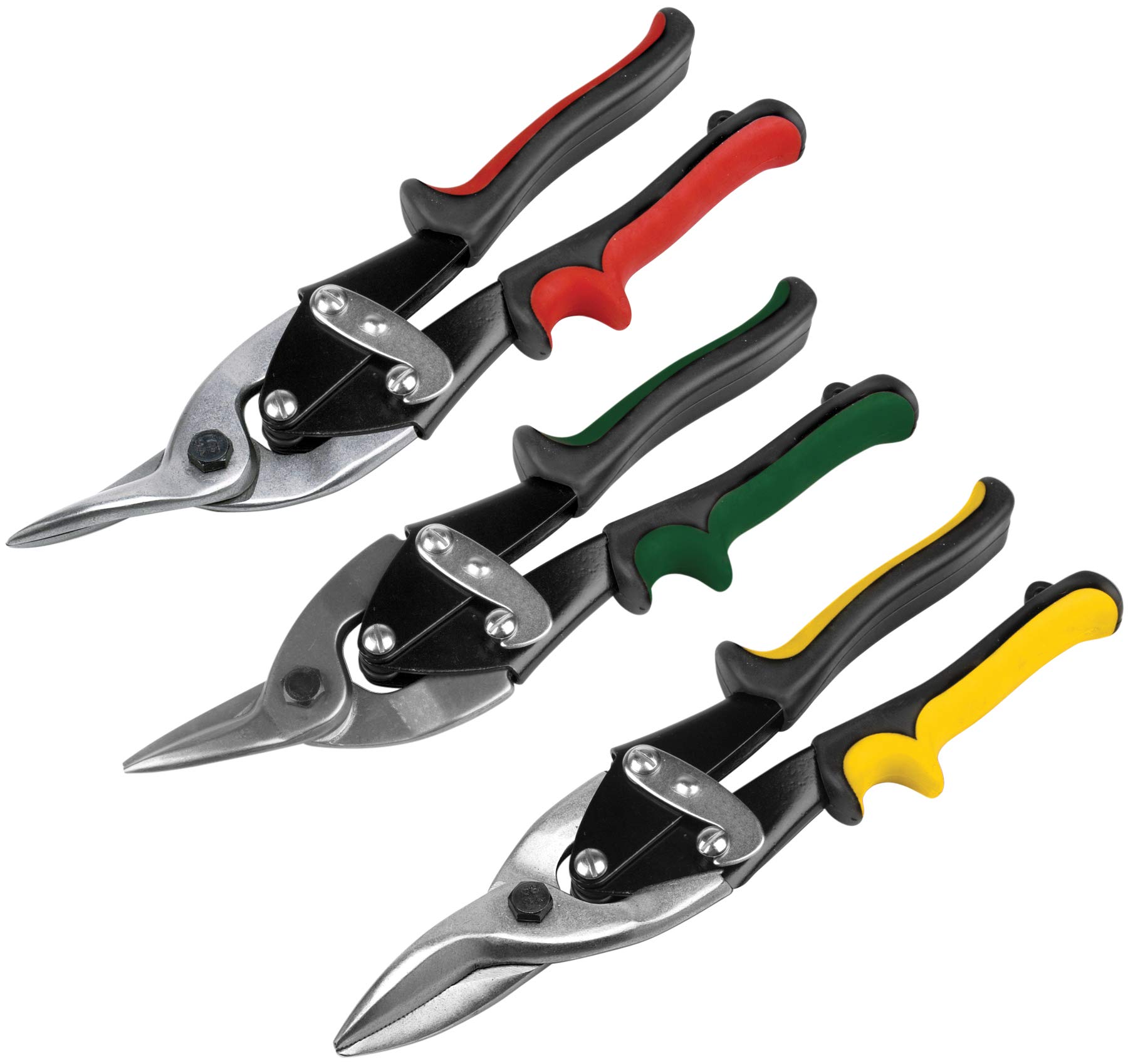 Performance Tool W2040 Aviation Tin Snip Set, 3-Piece