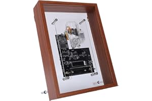 Sanpyl Retro Music Photo Frame CD Player, Vertical CD Player for Wall and Desk, with Bluetooth 5.0 AUX Input, Supports Wirele