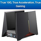 TP-Link Archer GE800 Gaming Router WiFi 7 19Gbps Tri-Band 10G Ports view 3