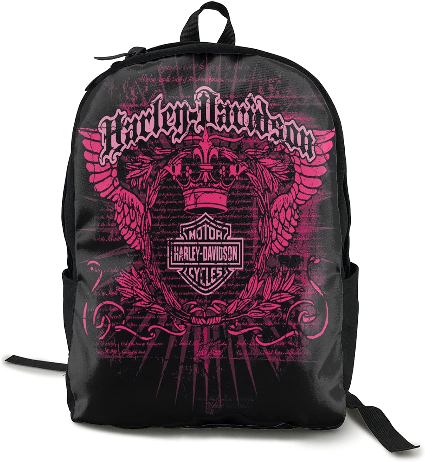 Harley Davidson Backpack for Men and Women Lightweight School Bag
