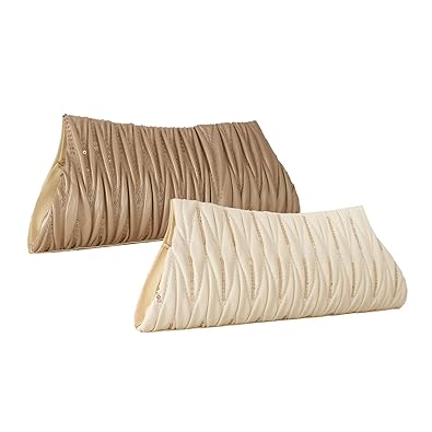 Element Cart Pu Wallet/Clutch/Purse Combo of 2 for Women (Beige &White,CLUTCH-147_CLUTCH-148)