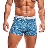 Taddlee Men's Swimwear Swim Briefs Boxer Swimsuits Male Surf Short Shorts Trunks