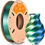 ERYONE Silk PLA Dual Color 1.75mm 250g Blue Green 3D Printer Filament view 1