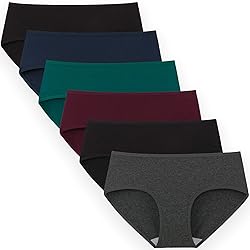 INNERSY Womens Underwear Cotton Hipster Panties