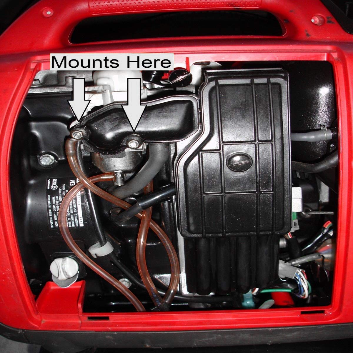 Universal Tach Hour Meter Mounting Bracket Fit for EU1000i EU2000i EU2200i Honda Generator