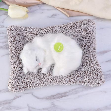 Amazon Vorcool 本物そっくりに眠る猫のぬいぐるみ 活性炭 車 車内 空気 浄化 飾り 可愛い 白い ぬいぐるみ おもちゃ Amazon Vorcool 本物そっくりに眠る猫のぬいぐるみ 活性炭 車 車内 空気 浄化 飾り 可愛い 白い ぬいぐるみ おもちゃ