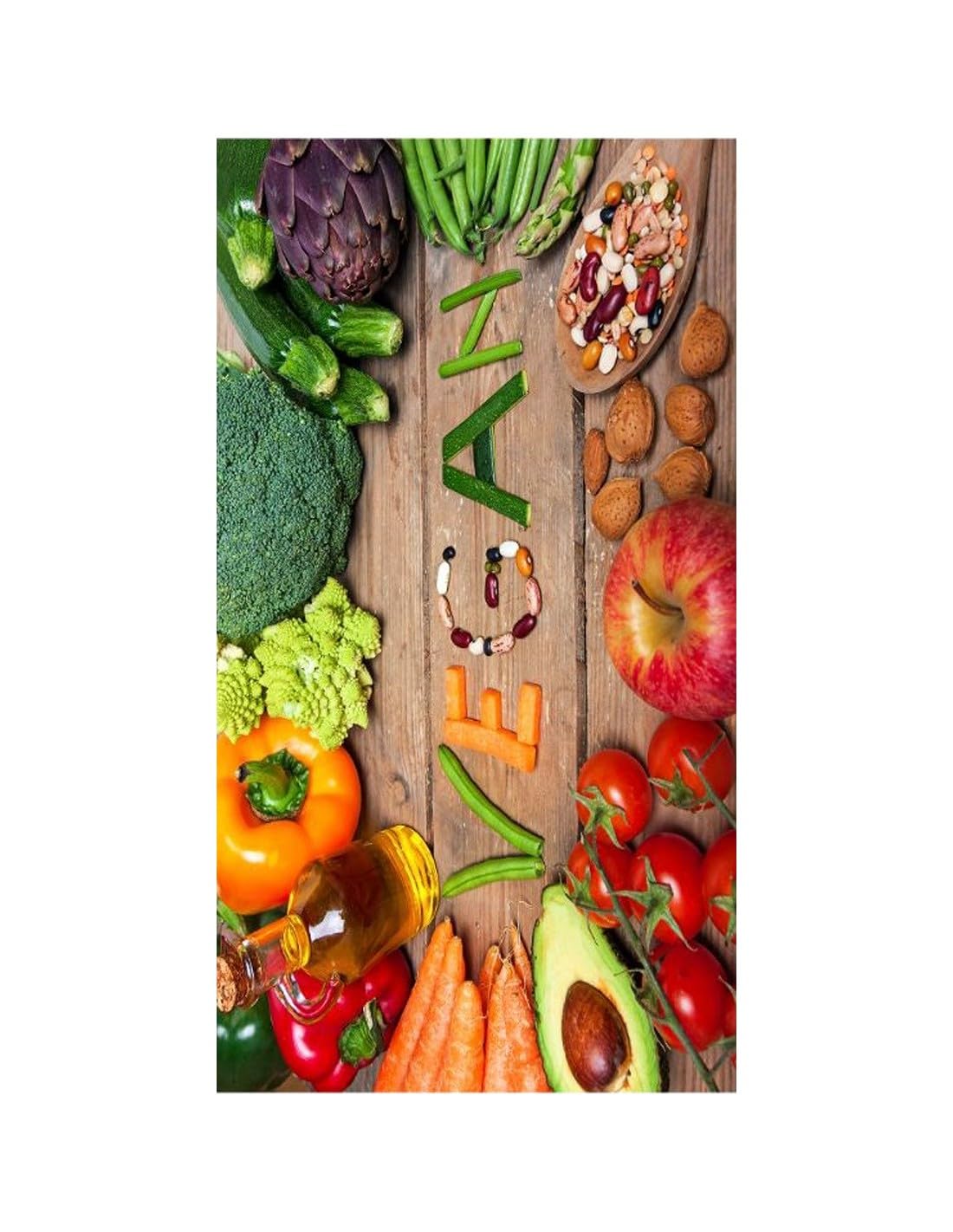 MANI TEXTILE Vegan Rug, Polyester, Multi-Colour, 50 x 120 cm