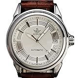Sewor da uomo auto meccanico calendario giornaliero impermeabile orologio da pol