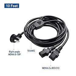 Cable Matters Computer Power Cord Splitter