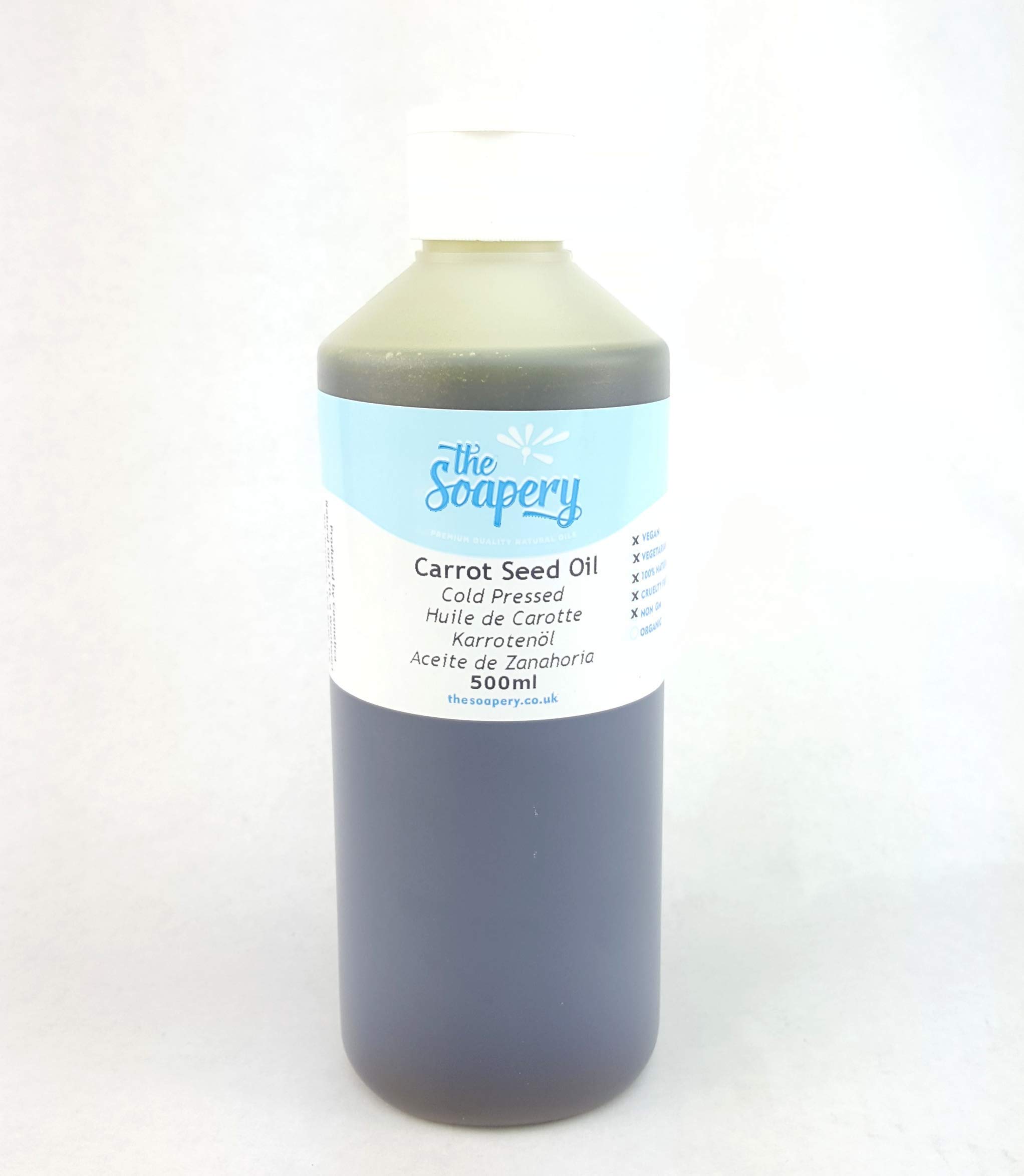 Carrot Seed Oil 500ml - Cold Pressed Unrefined