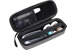 Aproca Hard Storage Travel Case, for Keto-Mojo Blood Ketone Test Strips Precision Measurement (Grey)