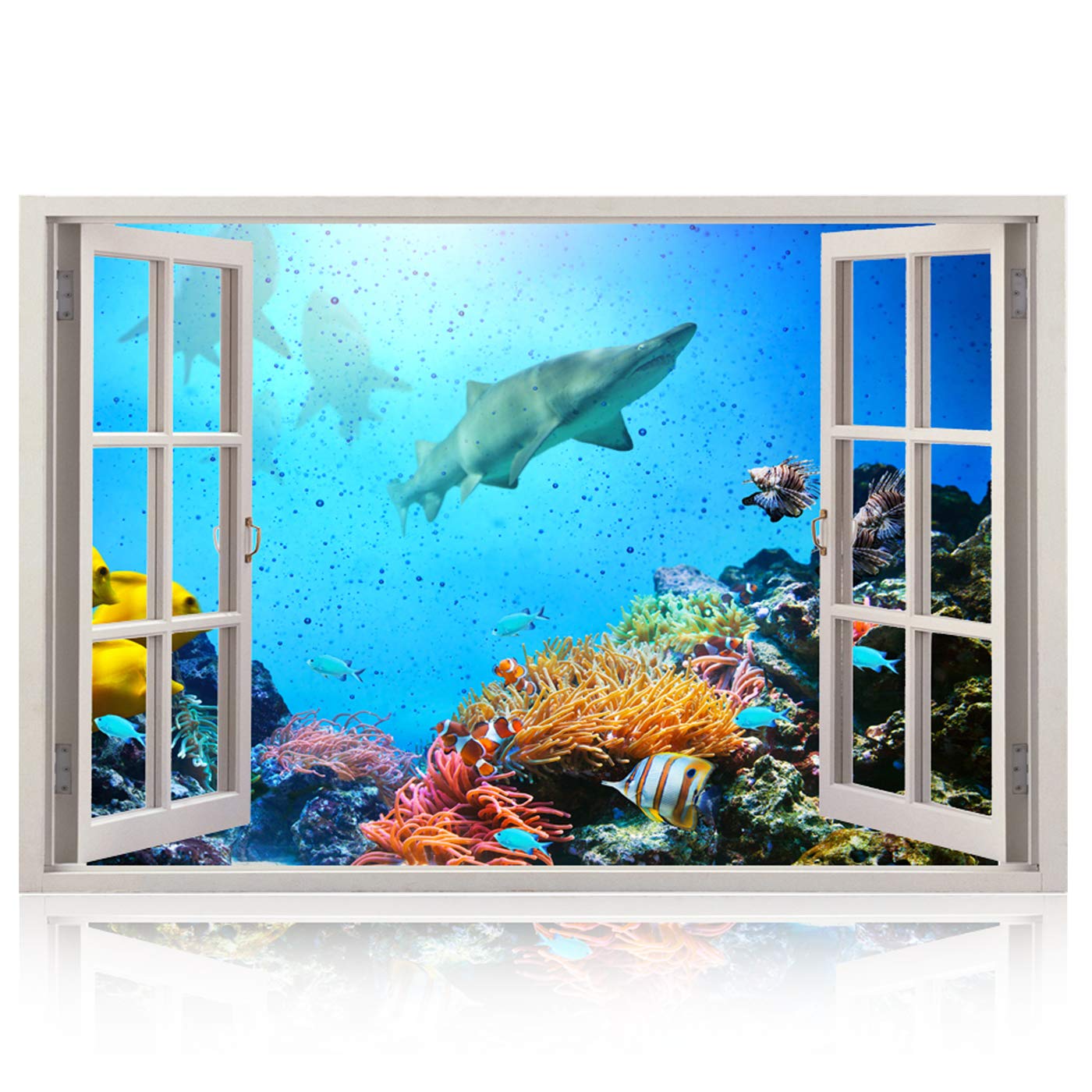Galleon Realistic Window Wall Decal Peel And Stick Nautical