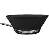Frywall 10 (Medium) - Black - Splatter Guard, as Seen on Shark Tank