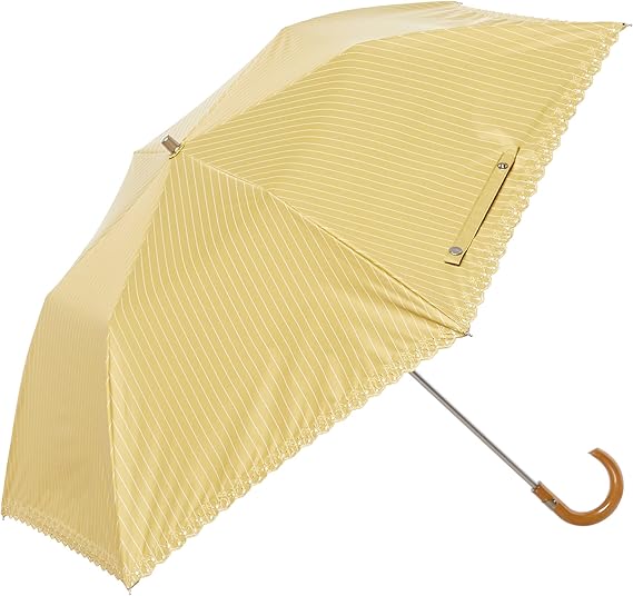 Amazon Co Jp ムーンバット Mackintosh Philosophy マッキントッシュフィロソフィー レディース ブランド 晴雨兼用傘 日傘 Uv 遮光 遮熱 軽量 フワクール 折りたたみ レモンイエロー 日本 親骨の長さ 50cm全長 収納時 約40cm全長 使用時 約64cm直径 約86cm