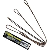 LWANO D97 Flemish Twist Bow String, 54-70in, 16 Strands | Handmade, Fast Flight, For Traditional Longbow Recurve Bow, Replacement Bowstring