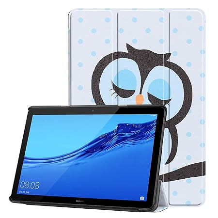 KATUMO Huawei Mediapad T5 10 Hülle Case - Ultra Slim Leder Tasche Hülle Skin für Huawei Mediapad T5 10 10.1 Zoll (2018) Schut