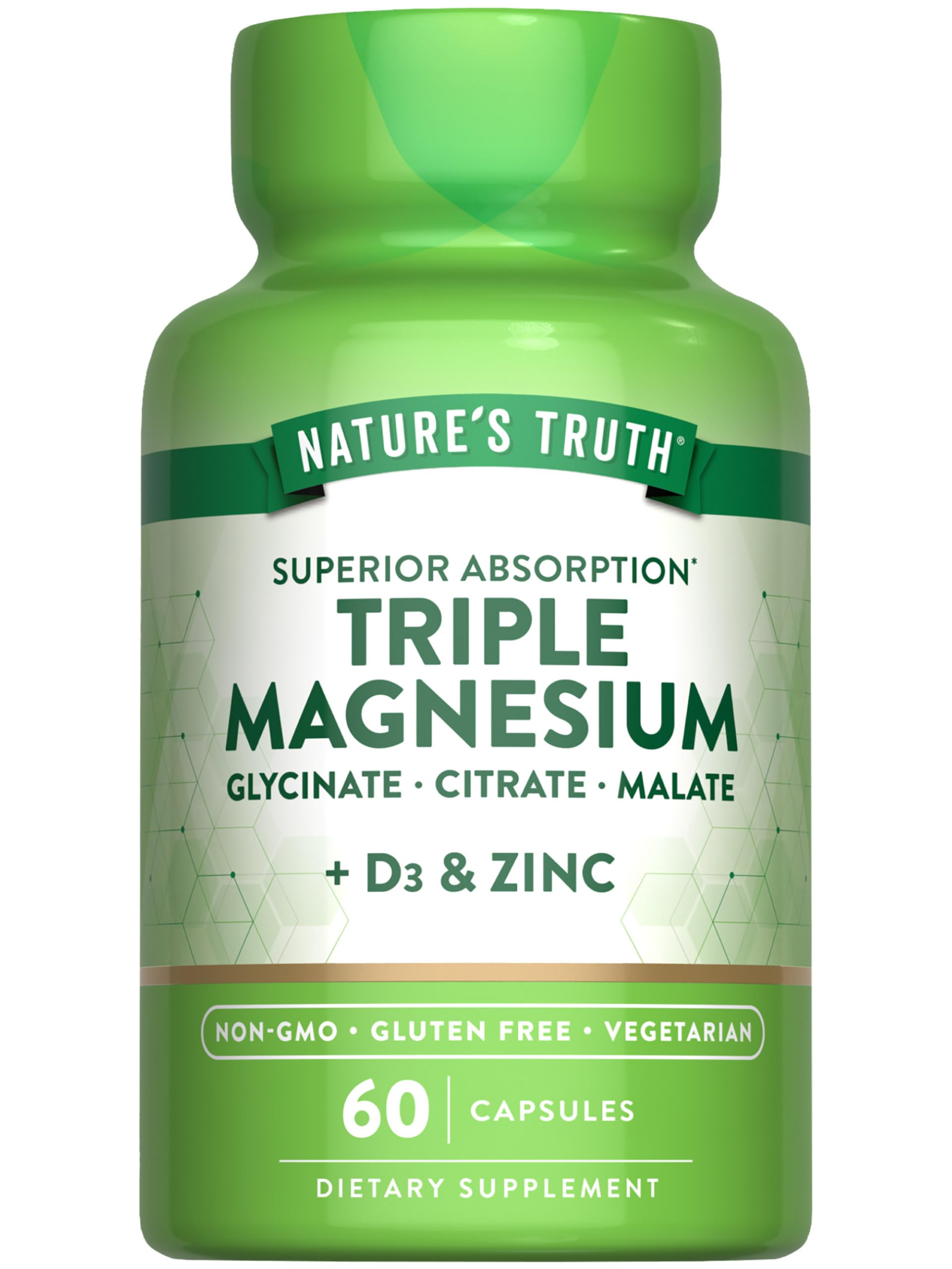Triple Magnesium + D3 & Zinc