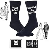 Zmart Father of the Bride Gifts - Father of the Bride Socks from Daughter for Wedding Day