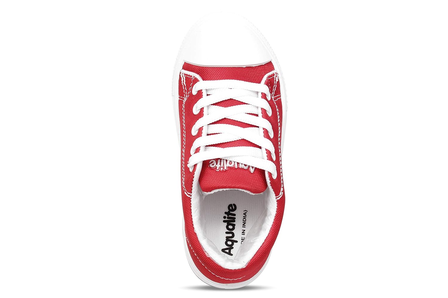 aqualite tennis shoes red