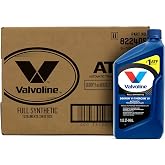 Valvoline DEXRON VI/MERCON LV (ATF) Full Synthetic Automatic Transmission Fluid 1 QT, Case of 6