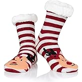 American Trends Fuzzy Socks for Women - Warm Indoor Winter Furry Socks for Christmas