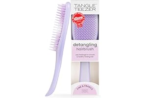 Tangle Teezer Fine Ultimate Detangler Brush, Dry & Wet Hair Brush to Detangle & Reduce Breakage for Fine Hair Types, Hypnotic