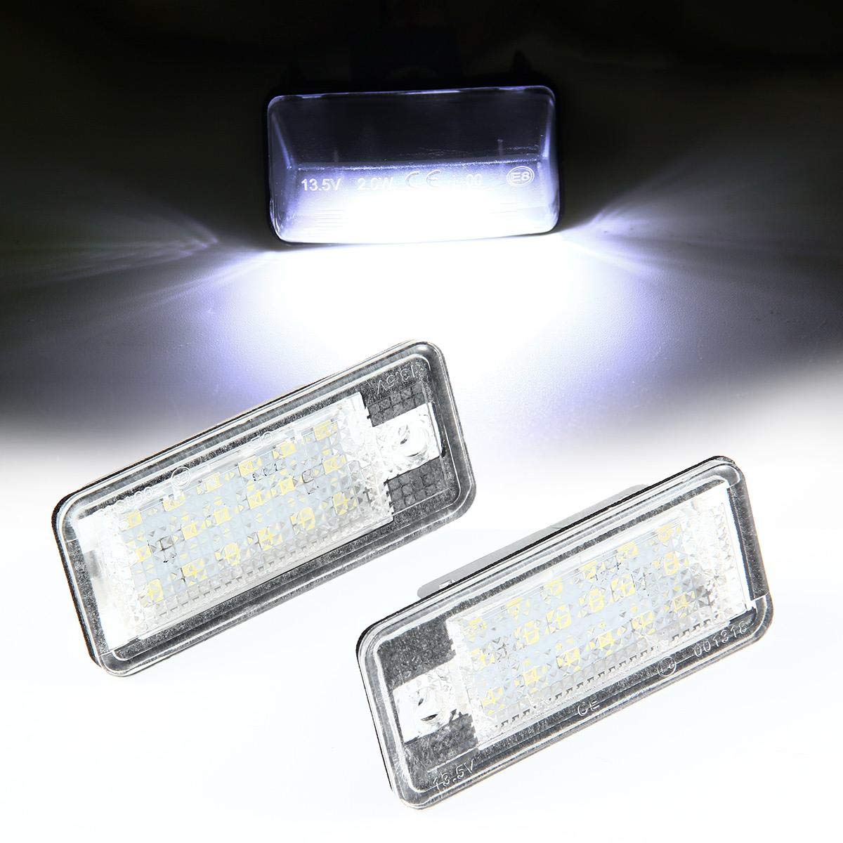 audi a3 8p license plate light