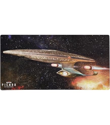 XL STAR TREK USS Discovery Anti Slip Optical COMPUTER MOUSE PAD 10x8 - View #8
