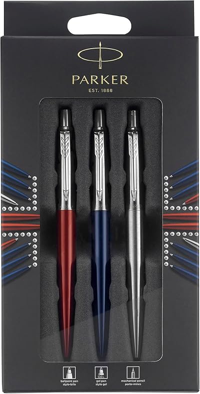 Parker Jotter London Trio Discovery Pack Ballpoint Gel Pen Pencil