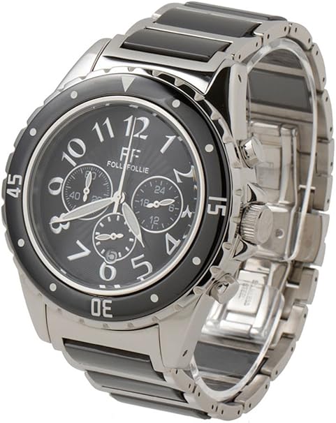 Amazon フォリフォリ Folli Follie 腕時計 Wf8t031bek Black メンズ 並行輸入品 メンズ腕時計 腕時計 通販
