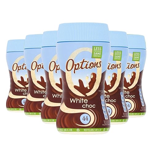Options White Choc Drink, 6 x 220g