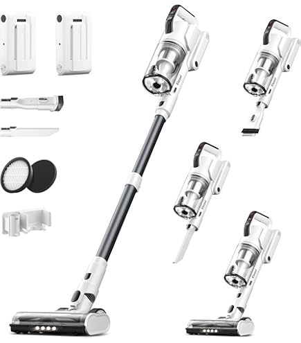 Amazon.com - Hearten Cordless Stick Vacuum Lightweight Cleaner 45