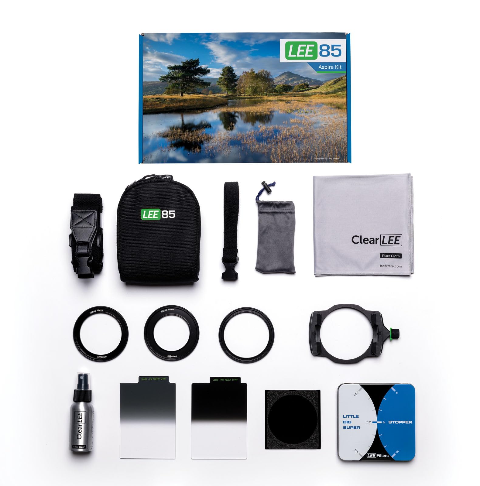 LEE85 Square Filter System Aspire Kit - Designed for Smaller Bodied Cameras