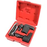 Zlirfy 5PCS Oxygen Sensor Removers,Automotive Oxygen Sensor Socket Wrench Remover Tool and Thread Chaser Set,O2 Oxygen Sensor Socket Set for Removing and Install Oxygen Sensors,Hex Vacuum Switches