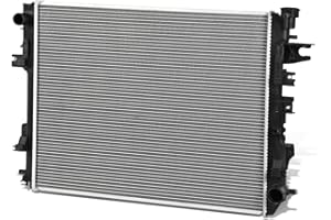 Auto Dynasty Radiator Compatible with 09-18 Ram Truck 1500/2500/3500 3.6L/3.7L/4.7L/5.7L/6.4L AT, DPI 13129 Factory Style 1-Row Cooling Radiator, Aluminum Core