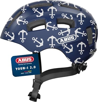 ABUS Youn-I 2.0 Bike Helmet with Light Unisex Child Teen Adult
