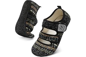 LeIsfIt Womens Mens Slippers Soft House Slippers Warm Fuzzy House Shoes Slipper Socks with Rubber Sole