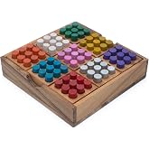 Premium Color Sudoku Puzzle Set (Travel Set) &ndash; Deluxe Multicolor Logic Game for Adults, Reusable 9x9 Grid, Colored Tiles, Educational Brain Teaser, Gift for Puzzle Lovers - Color Board Sudoku Game