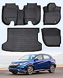 BAMACAR for (FWD) Honda HRV Floor Mats 2016 2017
