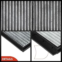 A-Premium 2-PC Cabin Air Filter with Activated