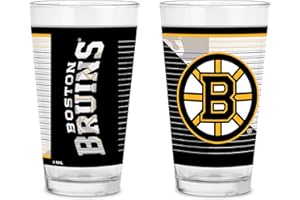 Rico Industries NHL Hockey 2 Pack 16oz Pint Glass Gift Set