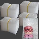 200Pcs Bubble Out Bags&amp;Pouches, 6"x8" Clear Bubble Pouches Wrap Bag | Double Walled Bubble Pouches Cushioning Bags for Moving and Storage, Shipping and Packing Supplies for Dishes Glasses Plates