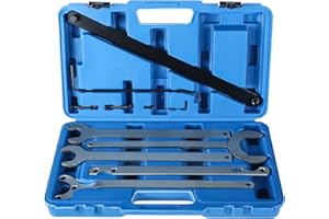 BTSHUB Water Pump Fan Clutch Holder Tool Kit Viscous Fan Clutch Wrench Set for Mercedes Benz for BMW