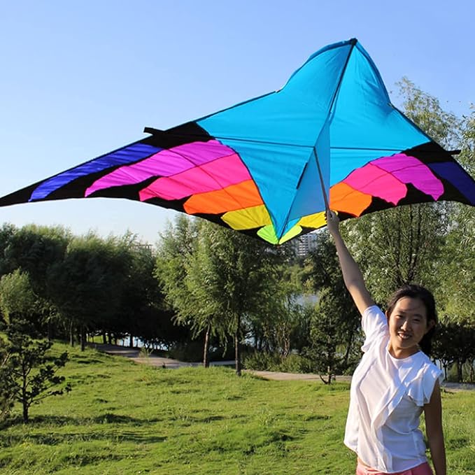 Rainbow Kites And Umbrella Kites for Children And Adults, Easy To